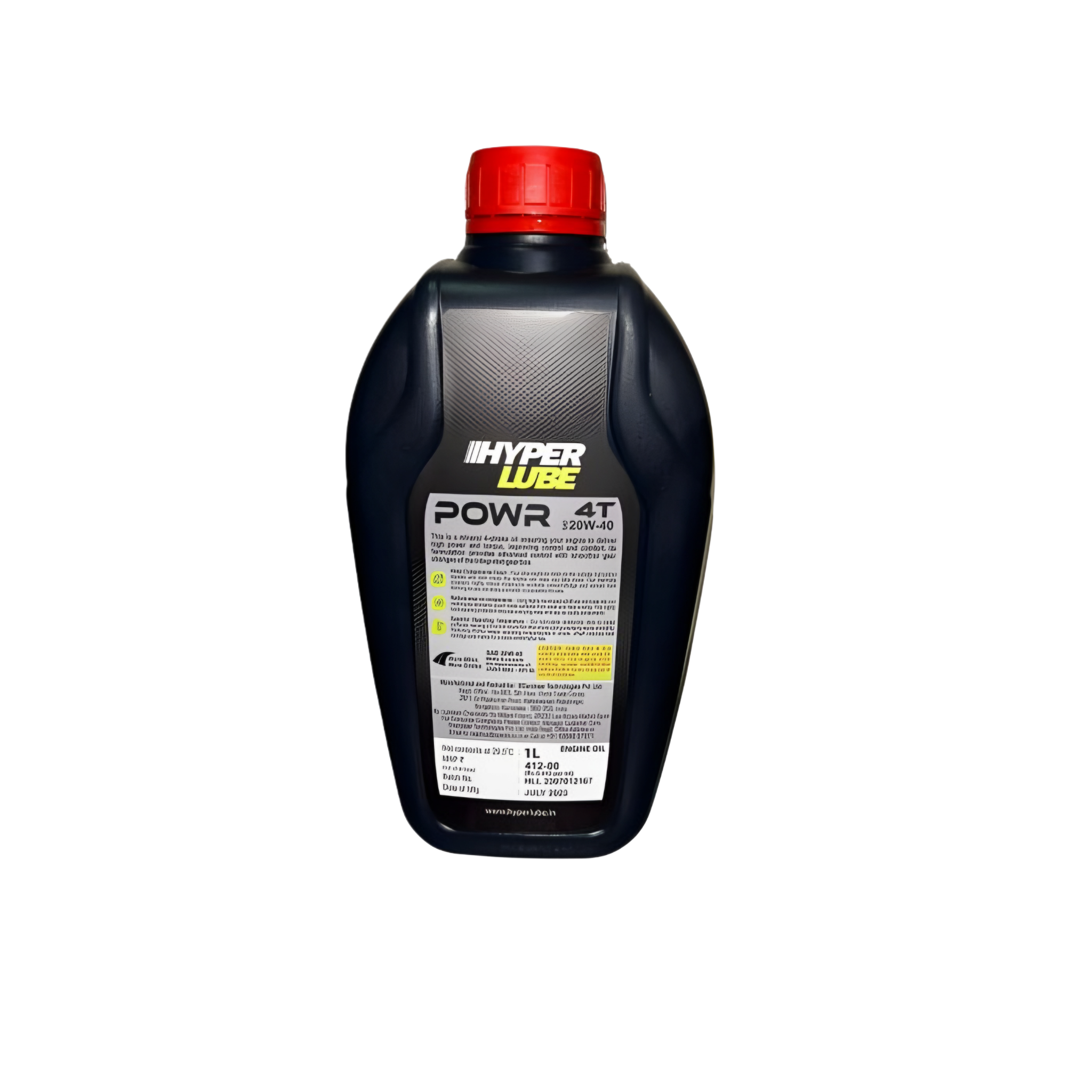 Powr 4T 20w40 SN 500 back